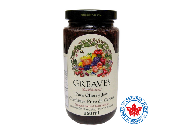 Greaves Pure Cherry Jam