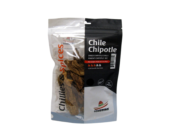 Dried Chipotle Chili Peppers