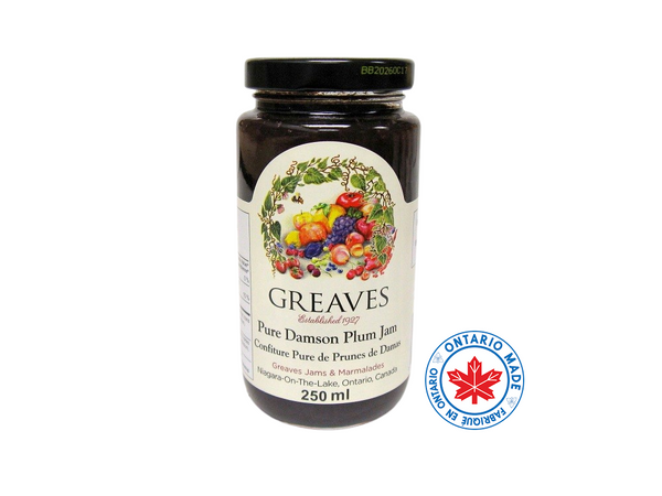 Greaves Pure Damson Plum Jam