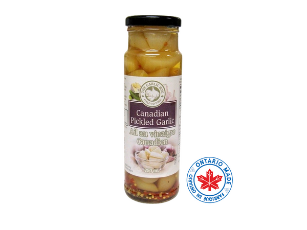 The Garlic Box Pickled Canadian Garlic