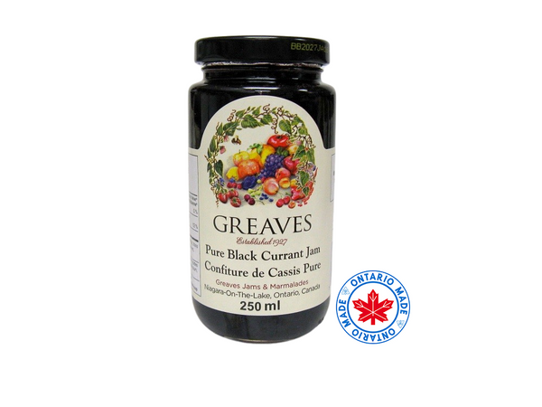 Greaves Pure Black Currant Jam