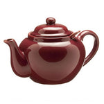 Ceramic Dominion 3 Cup Teapot with Built-in Infuser - Burgundy